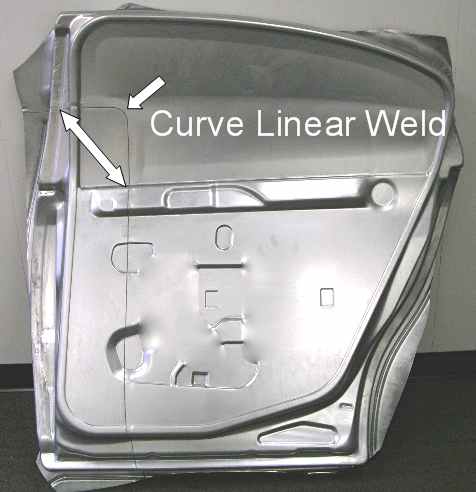Curve Linear Weld